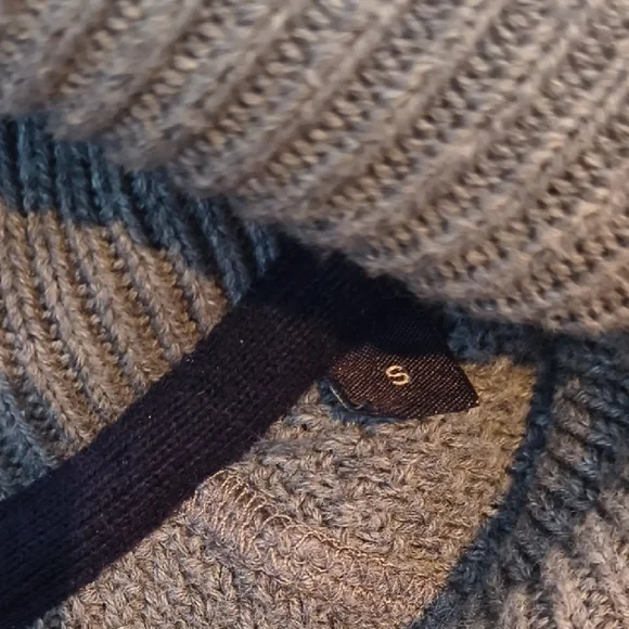 Jack & Jones " Jortony " 100% Cotton Shawl Neck Sweater - Men's Small - Grey - Picture 3 of 7